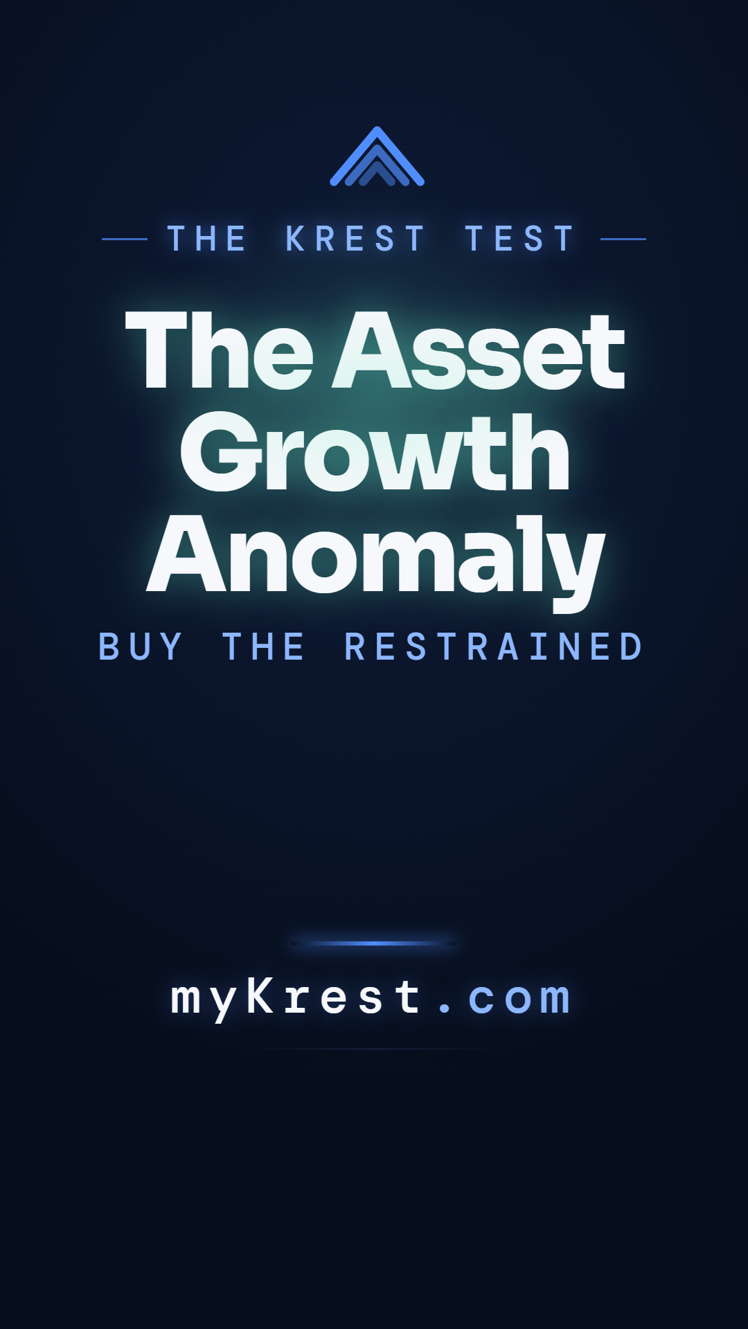 Watch the Asset Growth analysis in 75s
