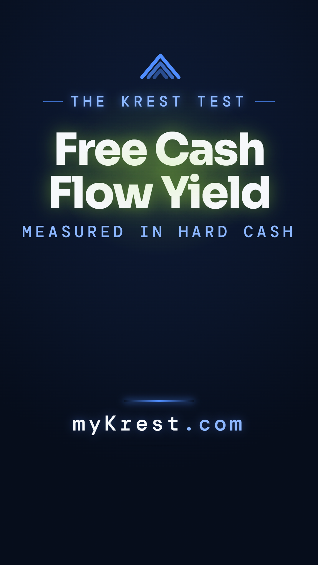 Watch the FCF Yield analysis in 75s