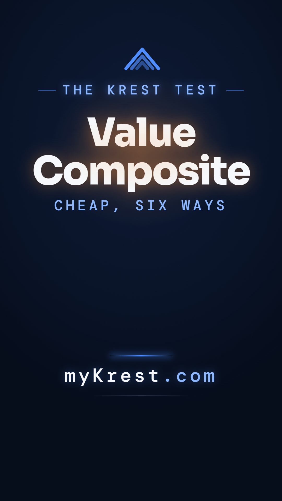 Watch the Value Composite analysis in 68s